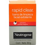 Ficha técnica e caractérísticas do produto Sabonete Facial Esfoliante Neutrogena Rapid Clear Anti-Cravos 80g