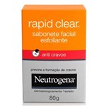 Ficha técnica e caractérísticas do produto Sabonete Facial Neutrogena Esfoliante Anti-Cravos Rapid Clear - 80 G