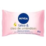 Ficha técnica e caractérísticas do produto Sabonete Hidratante Nivea Talco e Oleo de Amendoas 85g