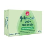 Ficha técnica e caractérísticas do produto Sabonete Infantil Johnson S Baby Toque Fresquinho com 80 Gramas