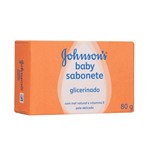 Ficha técnica e caractérísticas do produto Sabonete Johnson & Johnson Baby Glicerina Mel 80g