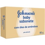 Ficha técnica e caractérísticas do produto Sabonete Johnson's Baby Óleo de Amêndoas 80g