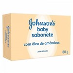 Ficha técnica e caractérísticas do produto Sabonete Johnsons Baby com Óleo de Amêndoas 80g - Johnsons