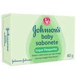 Ficha técnica e caractérísticas do produto Sabonete Johnsons Baby Toque Fresquinho 80g - Johnson Johnson