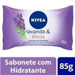 Ficha técnica e caractérísticas do produto Sabonete Nivea Lavanda e Óleos 85g