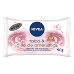Ficha técnica e caractérísticas do produto Sabonete Nivea Talco Óleo de Amêndoas 90g