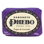 Ficha técnica e caractérísticas do produto Sabonete Phebo Toque de Lavanda com 90 Gramas