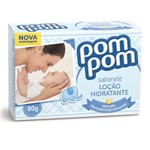Ficha técnica e caractérísticas do produto Sabonete Pompom Loção Hidratante Infantil 80g