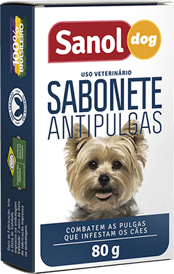 Ficha técnica e caractérísticas do produto Sabonete Sanol Dog Antipulgas