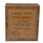 Ficha técnica e caractérísticas do produto Sabonete Vegetal Argila Amarela 100g Arte dos Aromas