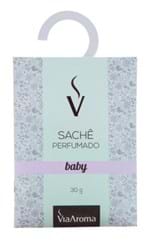Ficha técnica e caractérísticas do produto Sachê Perfumado Via Aroma - Baby 30G