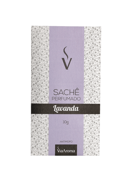 Ficha técnica e caractérísticas do produto Sachê Perfumado Via Aroma - Lavanda 10G