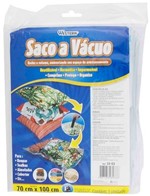 Ficha técnica e caractérísticas do produto Saco a Vácuo Organizador para Roupas 70cm X 100cm Western SV-03