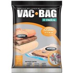 Ficha técnica e caractérísticas do produto Saco à Vácuo Vac Bag Ordene Grande 55x90cm