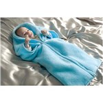 Ficha técnica e caractérísticas do produto Saco-cobertor Bebê Manta Azul Etruria