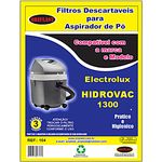 Ficha técnica e caractérísticas do produto Saco Compatível Electrolux Hidrovac 1300-kit C/2pcts(6unids)