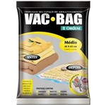Ficha técnica e caractérísticas do produto Saco para Armazenagem a Vácuo Médio 45x65cm Vac Bag 55200 - Ordene