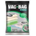 Ficha técnica e caractérísticas do produto Saco Para Armazenagem Vac Bag 80 x 100 cm