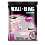 Ficha técnica e caractérísticas do produto Saco para Armazenamento à Vácuo Vac Bag Jumbo Transparente Ordene