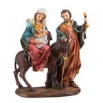 Ficha técnica e caractérísticas do produto Sagrada Família 24cm Nossa Senhora do Desterro Santini Christmas