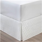 Ficha técnica e caractérísticas do produto Saia Cama Box Matelada Home Design King - Branco