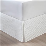 Ficha técnica e caractérísticas do produto Saia Cama Box Matelada Home Design Queen - Branco