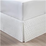 Ficha técnica e caractérísticas do produto Saia Cama Box Matelada Home Design - Solteiro Branco