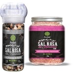 Ficha técnica e caractérísticas do produto Sal Rosa e Pimenta do Reino -Moedor 65g + Sal Rosa Fino 250g Jumbai