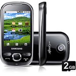 Ficha técnica e caractérísticas do produto Samsung Galaxy 5 Preto - GSM - Sistema Operacional Android 2.1, Tecnologia 3G, Wi-Fi, GPS, Câmera 2.0 MP, Filmadora, MP3 Player, Rádio FM, Bluetooth 2.1, Fone, Cabo de Dados e Cartão de 2GB - Desbloqueado Tim