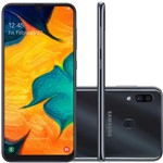 Ficha técnica e caractérísticas do produto Samsung Galaxy A30 Dual SIM 32 GB Preto 3 GB RAM