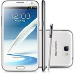 Samsung Galaxy Note II Branco N7100 Android 4.1 Câmera 8MP 3G Wi Fi Memória Interna 16GB