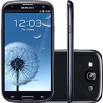 Samsung Galaxy S III I9300 Onyx Black 16GB Android 4.0 - Câmera 8MP 3G Wi Fi GPS