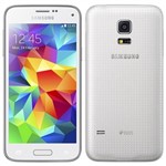 Smartphone Samsung Galaxy S5 Mini Duos Dual Chip Desbloqueado Android 4.4 Tela 4.5" 16GB 3G Wi-Fi Câmera 8MP GPS - Branco
