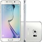 Samsung Galaxy S6 Edge Branco Desbloqueado 32GB 4G Android 5.0 Tela 5.1" Octa-Core Câmera 16MP