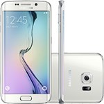 Ficha técnica e caractérísticas do produto Samsung Galaxy S6 Edge Branco Desbloqueado 32GB 4G Android 5.0 Tela 5.1" Octa-Core Câmera 16MP