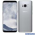 Samsung Galaxy S8 Prata, com Tela de 5,8, 4G, 64 GB e Câmera de 12 MP - SM-G950