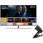 Ficha técnica e caractérísticas do produto Samsung QLED TV 55" UHD 4K Q7F, Controle Remoto ÚNICO, HDR1500,, 4 HDMI, 3 USB + Suporte Samsung No-GAP TVs QLED Q8C e Q7F de 55" e 65" na parede sem GAP