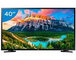 Ficha técnica e caractérísticas do produto Samsung UN40J5290 - TV LED 40" SMART TV Wide FULL HD 2HDMI/USB Preto