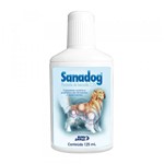 Ficha técnica e caractérísticas do produto Sanadog 125 Ml Shampoo Mundo Animal