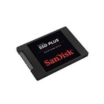 Ficha técnica e caractérísticas do produto SanDisk 120GB SSD PLUS SATA 3 (SDSSDA-120G-G25)