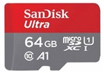 Ficha técnica e caractérísticas do produto Sandisk Micro Sdxc Ultra 100mb/s 667X A1 64gb 100% Original