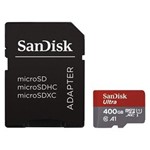 Ficha técnica e caractérísticas do produto SanDisk Ultra 400GB MicroSD Card C/ Adaptador - Switch Compatível - 400GB