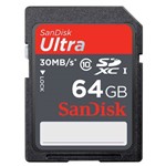 Ficha técnica e caractérísticas do produto Sandisk Ultra 64gb Sdxc Classe 10/uhs-1 Cartões de Memória