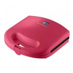 Ficha técnica e caractérísticas do produto Sanduicheira Cadence Minigrill 750W SAN237 Colors Rosa - 127V