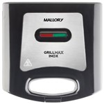 Ficha técnica e caractérísticas do produto Sanduicheira e Grill Mallory Max Inox – Preto e Inox - 110V