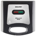 Ficha técnica e caractérísticas do produto Sanduicheira Mallory Grill Max Inox 220V