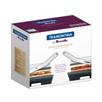 Ficha técnica e caractérísticas do produto Sanduicheira Tramontina By Breville Express em Aço Inox Fosco com Chapa Flutuante 127v