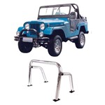 Ficha técnica e caractérísticas do produto Santo Antônio Jeep Willys Cromado