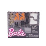 Ficha técnica e caractérísticas do produto Sapatos Barbie FAB FXG59 Preto, Branco, Laranja e Dourado - Mattel