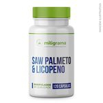 Ficha técnica e caractérísticas do produto Saw palmeto + Licopeno 120 Cápsulas 